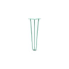 DIY Hairpin Legs Hairpin Legs Turquoise / 18" / 3/8" Hairpin Leg (Sold Separately), 3-Rod Design - Turquoise Powder Coated Finish