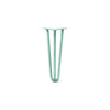 DIY Hairpin Legs Hairpin Legs Turquoise / 19" / 1/2" Hairpin Leg (Sold Separately), 3-Rod Design - Turquoise Powder Coated Finish