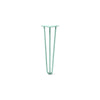 Hairpin Leg (Sold Separately), 3-Rod Design - Turquoise Powder Coated Finish