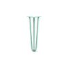 Hairpin Leg (Sold Separately), 3-Rod Design - Turquoise Powder Coated Finish