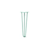 Hairpin Leg (Sold Separately), 3-Rod Design - Turquoise Powder Coated Finish