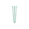 Hairpin Leg (Sold Separately), 3-Rod Design - Turquoise Powder Coated Finish