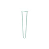 DIY Hairpin Legs Hairpin Legs Turquoise / 22" / 3/8" Hairpin Leg (Sold Separately), 2-Rod Design - Turquoise Powder Coated Finish