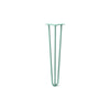 DIY Hairpin Legs Hairpin Legs Turquoise / 22" / 3/8" Hairpin Leg (Sold Separately), 3-Rod Design - Turquoise Powder Coated Finish
