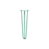 DIY Hairpin Legs Hairpin Legs Turquoise / 23" / 1/2" Hairpin Leg (Sold Separately), 3-Rod Design - Turquoise Powder Coated Finish