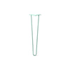 DIY Hairpin Legs Hairpin Legs Turquoise / 23" / 3/8" Hairpin Leg (Sold Separately), 2-Rod Design - Turquoise Powder Coated Finish