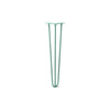 DIY Hairpin Legs Hairpin Legs Turquoise / 23" / 3/8" Hairpin Leg (Sold Separately), 3-Rod Design - Turquoise Powder Coated Finish