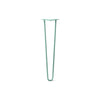 DIY Hairpin Legs Hairpin Legs Turquoise / 24" / 1/2" Hairpin Leg (Sold Separately), 2-Rod Design - Turquoise Powder Coated Finish