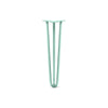 DIY Hairpin Legs Hairpin Legs Turquoise / 24" / 1/2" Hairpin Leg (Sold Separately), 3-Rod Design - Turquoise Powder Coated Finish