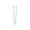 DIY Hairpin Legs Hairpin Legs Turquoise / 24" / 3/8" Hairpin Leg (Sold Separately), 2-Rod Design - Turquoise Powder Coated Finish