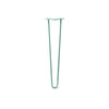 DIY Hairpin Legs Hairpin Legs Turquoise / 25" / 1/2" Hairpin Leg (Sold Separately), 2-Rod Design - Turquoise Powder Coated Finish