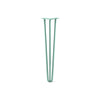 Hairpin Leg (Sold Separately), 3-Rod Design - Turquoise Powder Coated Finish