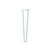 DIY Hairpin Legs Hairpin Legs Turquoise / 25" / 3/8" Hairpin Leg (Sold Separately), 2-Rod Design - Turquoise Powder Coated Finish
