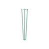 DIY Hairpin Legs Hairpin Legs Turquoise / 25" / 3/8" Hairpin Leg (Sold Separately), 3-Rod Design - Turquoise Powder Coated Finish