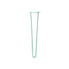 DIY Hairpin Legs Hairpin Legs Turquoise / 26" / 3/8" Hairpin Leg (Sold Separately), 2-Rod Design - Turquoise Powder Coated Finish