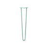 DIY Hairpin Legs Hairpin Legs Turquoise / 27" / 1/2" Hairpin Leg (Sold Separately), 2-Rod Design - Turquoise Powder Coated Finish