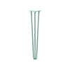 Hairpin Leg (Sold Separately), 3-Rod Design - Turquoise Powder Coated Finish