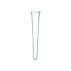 DIY Hairpin Legs Hairpin Legs Turquoise / 27" / 3/8" Hairpin Leg (Sold Separately), 2-Rod Design - Turquoise Powder Coated Finish