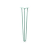 DIY Hairpin Legs Hairpin Legs Turquoise / 27" / 3/8" Hairpin Leg (Sold Separately), 3-Rod Design - Turquoise Powder Coated Finish