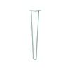 DIY Hairpin Legs Hairpin Legs Turquoise / 28" / 3/8" Hairpin Leg (Sold Separately), 2-Rod Design - Turquoise Powder Coated Finish