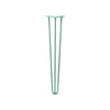 Hairpin Leg (Sold Separately), 3-Rod Design - Turquoise Powder Coated Finish
