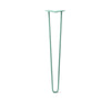 Hairpin Leg (Sold Separately), 2-Rod Design - Turquoise Powder Coated Finish