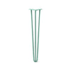 DIY Hairpin Legs Hairpin Legs Turquoise / 29" / 1/2" Hairpin Leg (Sold Separately), 3-Rod Design - Turquoise Powder Coated Finish