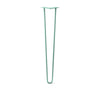 DIY Hairpin Legs Hairpin Legs Turquoise / 30" / 1/2" Hairpin Leg (Sold Separately), 2-Rod Design - Turquoise Powder Coated Finish