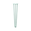 DIY Hairpin Legs Hairpin Legs Turquoise / 30" / 3/8" Hairpin Leg (Sold Separately), 3-Rod Design - Turquoise Powder Coated Finish