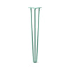 DIY Hairpin Legs Hairpin Legs Turquoise / 31" / 1/2" Hairpin Leg (Sold Separately), 3-Rod Design - Turquoise Powder Coated Finish