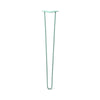 DIY Hairpin Legs Hairpin Legs Turquoise / 31" / 3/8" Hairpin Leg (Sold Separately), 2-Rod Design - Turquoise Powder Coated Finish