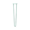 DIY Hairpin Legs Hairpin Legs Turquoise / 32" / 1/2" Hairpin Leg (Sold Separately), 2-Rod Design - Turquoise Powder Coated Finish