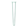 DIY Hairpin Legs Hairpin Legs Turquoise / 33" / 1/2" Hairpin Leg (Sold Separately), 2-Rod Design - Turquoise Powder Coated Finish