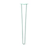 DIY Hairpin Legs Hairpin Legs Turquoise / 33" / 3/8" Hairpin Leg (Sold Separately), 2-Rod Design - Turquoise Powder Coated Finish
