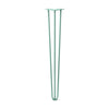 Hairpin Leg (Sold Separately), 3-Rod Design - Turquoise Powder Coated Finish