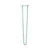 DIY Hairpin Legs Hairpin Legs Turquoise / 34" / 1/2" Hairpin Leg (Sold Separately), 2-Rod Design - Turquoise Powder Coated Finish