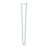 DIY Hairpin Legs Hairpin Legs Turquoise / 34" / 3/8" Hairpin Leg (Sold Separately), 2-Rod Design - Turquoise Powder Coated Finish