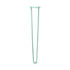 DIY Hairpin Legs Hairpin Legs Turquoise / 35" / 1/2" Hairpin Leg (Sold Separately), 2-Rod Design - Turquoise Powder Coated Finish