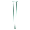 DIY Hairpin Legs Hairpin Legs Turquoise / 35" / 1/2" Hairpin Leg (Sold Separately), 3-Rod Design - Turquoise Powder Coated Finish