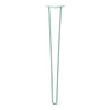 Hairpin Leg (Sold Separately), 2-Rod Design - Turquoise Powder Coated Finish