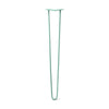 Hairpin Leg (Sold Separately), 2-Rod Design - Turquoise Powder Coated Finish