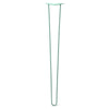 DIY Hairpin Legs Hairpin Legs Turquoise / 37" / 3/8" Hairpin Leg (Sold Separately), 2-Rod Design - Turquoise Powder Coated Finish