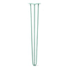 DIY Hairpin Legs Hairpin Legs Turquoise / 37" / 3/8" Hairpin Leg (Sold Separately), 3-Rod Design - Turquoise Powder Coated Finish