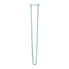 DIY Hairpin Legs Hairpin Legs Turquoise / 38" / 1/2" Hairpin Leg (Sold Separately), 2-Rod Design - Turquoise Powder Coated Finish