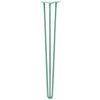 DIY Hairpin Legs Hairpin Legs Turquoise / 38" / 1/2" Hairpin Leg (Sold Separately), 3-Rod Design - Turquoise Powder Coated Finish