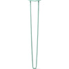 Hairpin Leg (Sold Separately), 2-Rod Design - Turquoise Powder Coated Finish