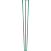 Hairpin Leg (Sold Separately), 3-Rod Design - Turquoise Powder Coated Finish