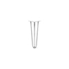 DIY Hairpin Legs Hairpin Legs White / 15" / 1/2" Hairpin Leg (Sold Separately), 3-Rod Design - White Powder Coated Finish