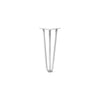 DIY Hairpin Legs Hairpin Legs White / 16" / 1/2" Hairpin Leg (Sold Separately), 3-Rod Design - White Powder Coated Finish
