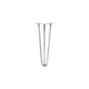 DIY Hairpin Legs Hairpin Legs White / 19" / 1/2" Hairpin Leg (Sold Separately), 3-Rod Design - White Powder Coated Finish